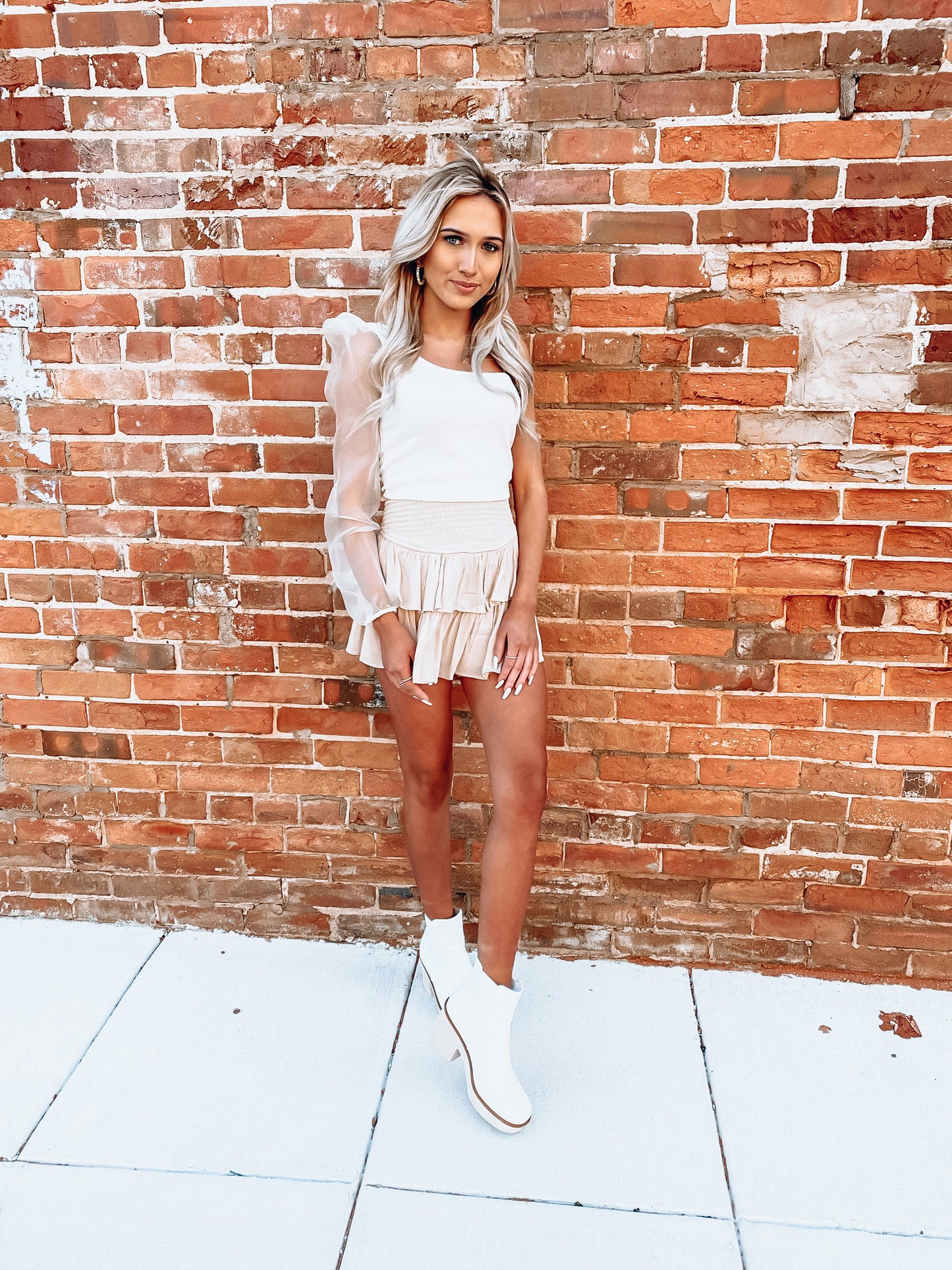 Love Me Top in White