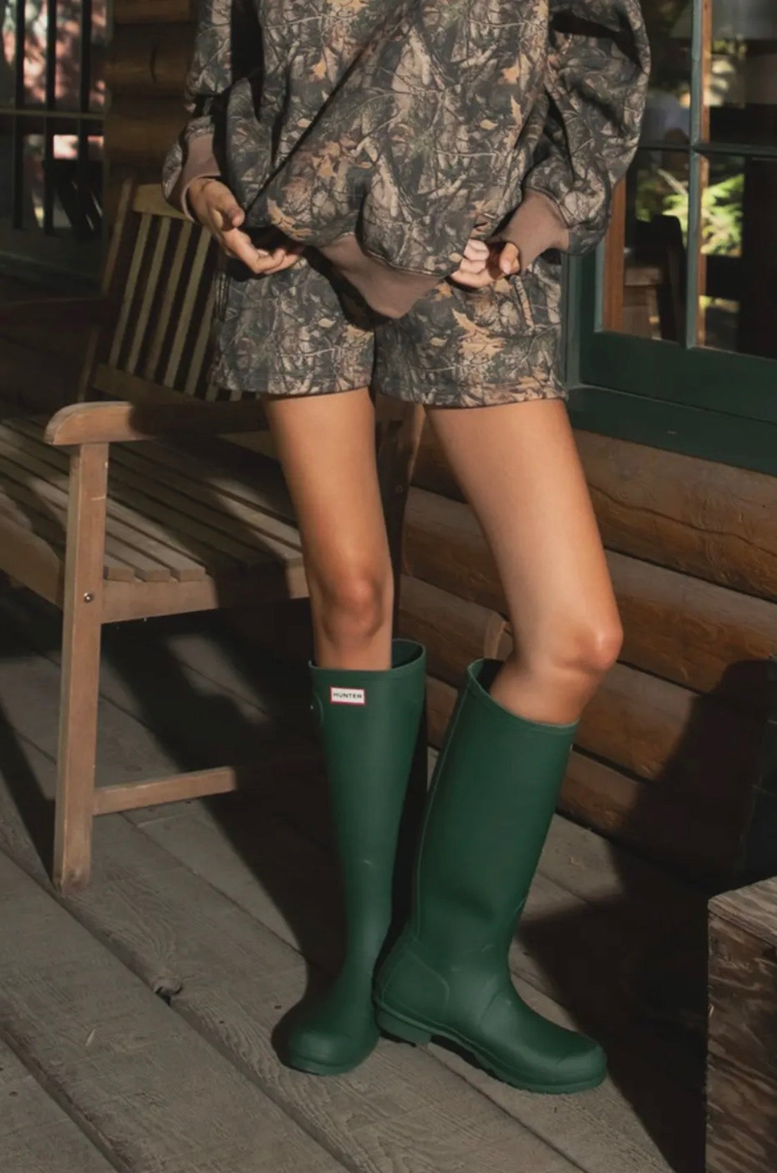 Camo Shorts - Dark Woodland