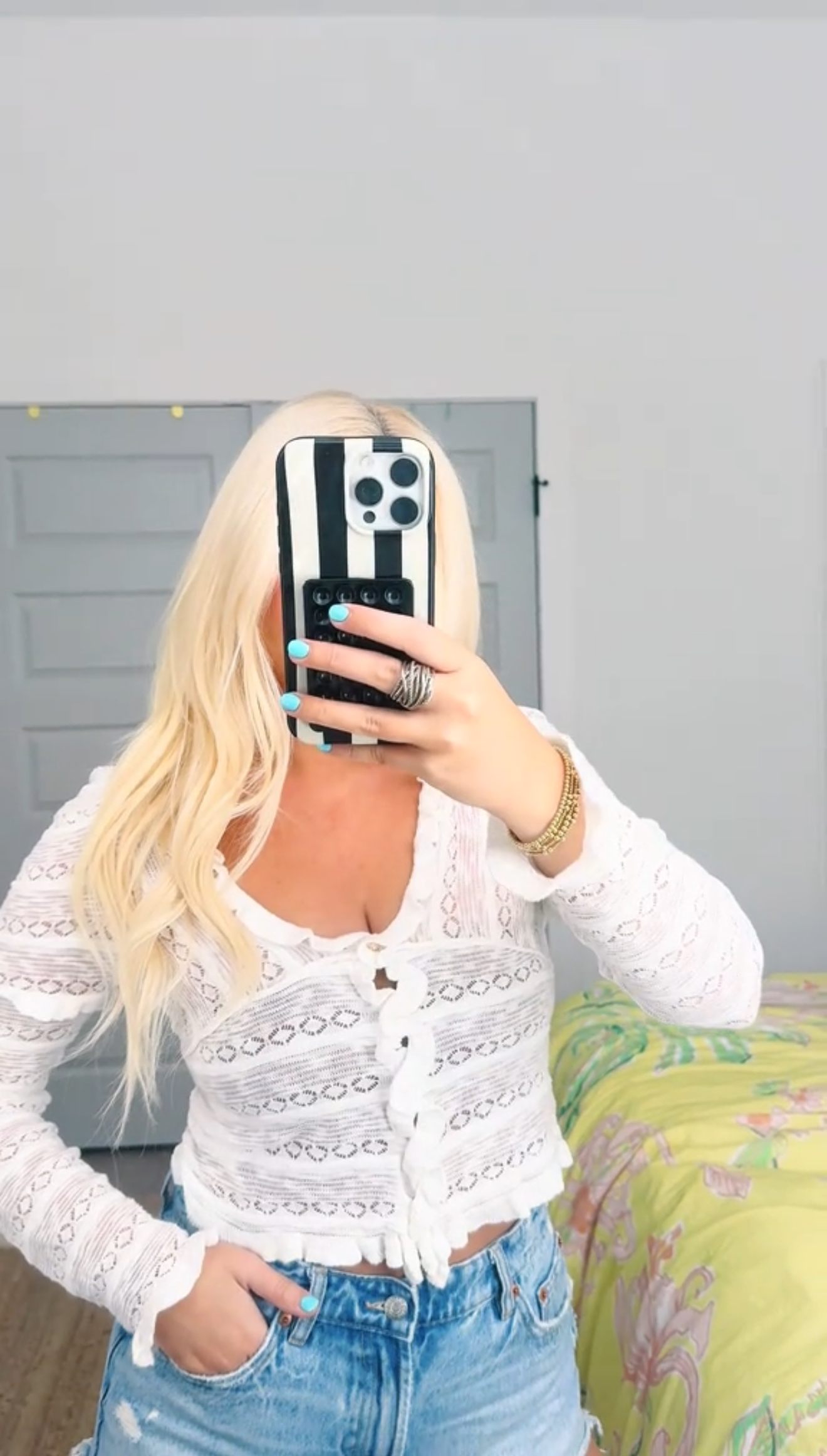 Lucy Ruffle Knit Top