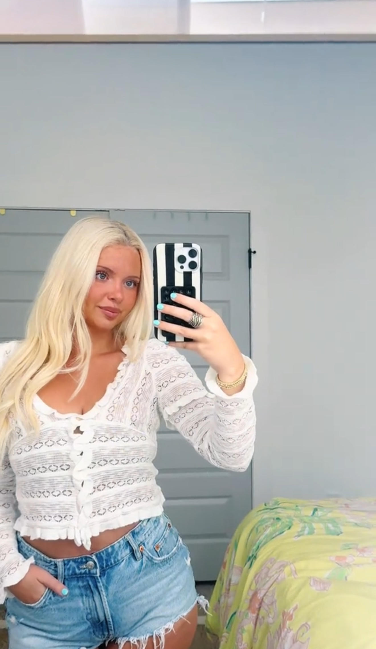 Lucy Ruffle Knit Top